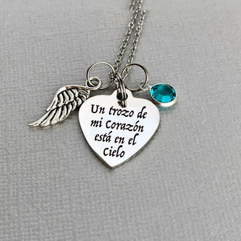Collar Memorial Ángel del Cielo