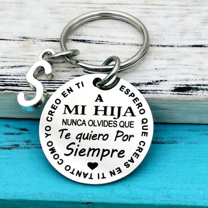 Llavero personalizado para hija e hijo